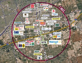 210 W Longview Ave, Midland, TX - Vue aérienne  vue de carte