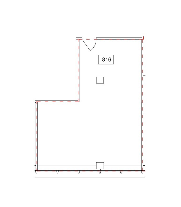 10107-10119 Jasper Av NW, Edmonton, AB à louer Plan d’étage– Image 1 sur 2