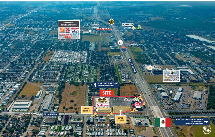 1405 E Expressway, Mission, TX à louer - Photo principale – Image 1 sur 10