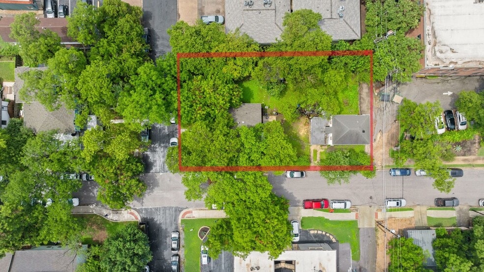 4312 Avenue A, Austin, TX à vendre - Aérien – Image 3 sur 6