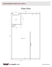 900 Business Park Dr, Dixon, CA à louer Plan de site– Image 2 sur 2