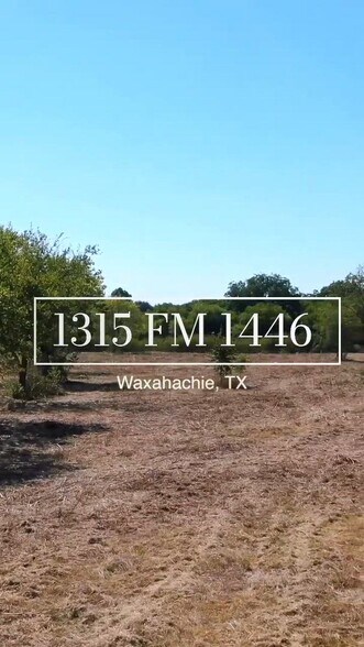 1315 Fm 1446, Waxahachie, TX à vendre - Vidéo sur l’annonce professionnelle – Image 2 sur 11