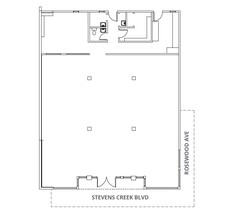 3248 Stevens Creek Blvd, San Jose, CA à louer Plan d’étage– Image 1 sur 1