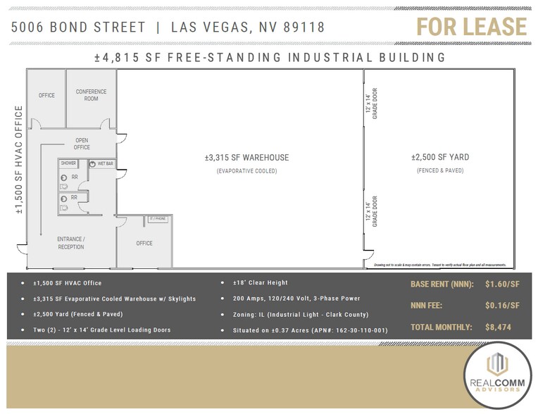 5006 Bond St, Las Vegas, NV à louer - Photo de l’immeuble – Image 2 sur 5