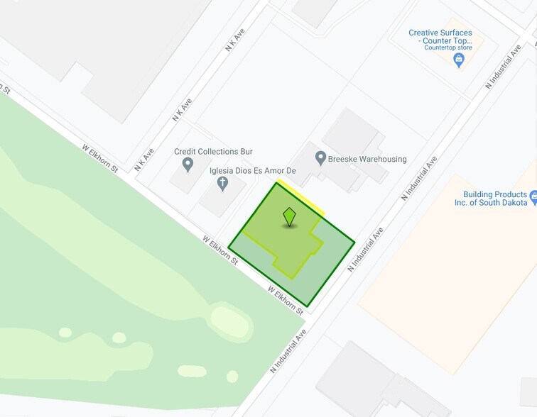 1501 N Industrial Ave, Sioux Falls, SD à vendre - Plan cadastral – Image 2 sur 2