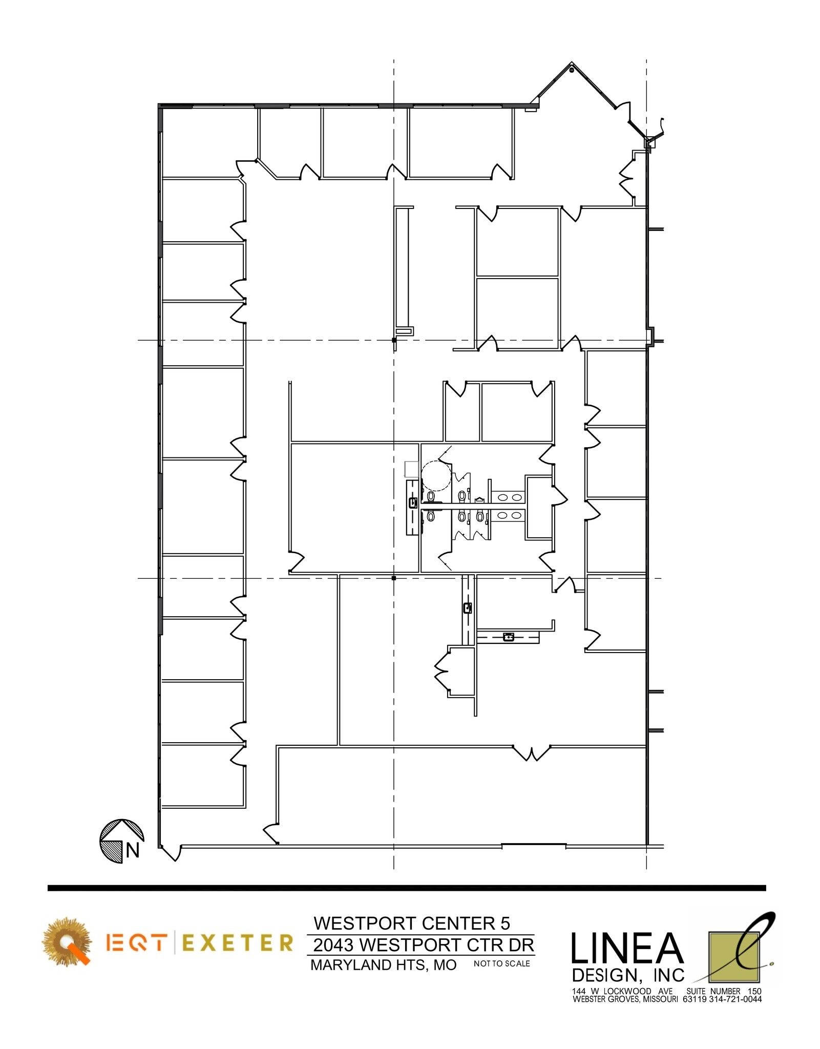 2033-2043 Westport Center Dr, Saint Louis, MO à louer Plan de site– Image 1 sur 1