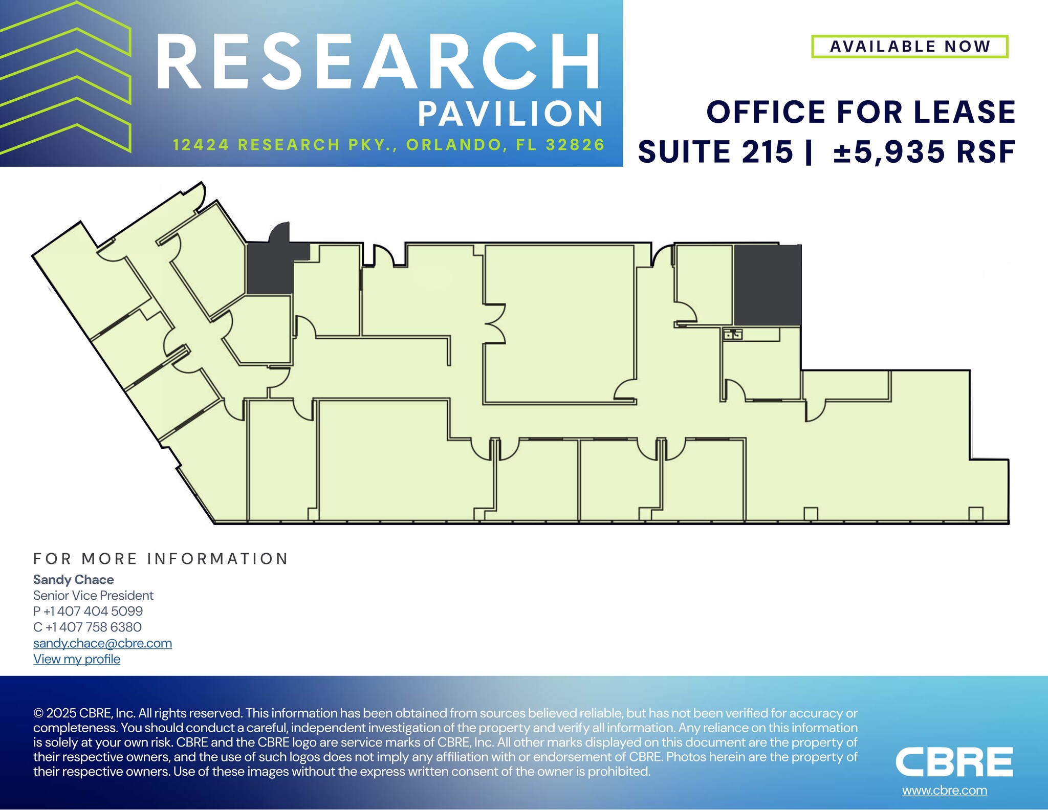 12424 Research Pky, Orlando, FL à louer Plan de site– Image 1 sur 1