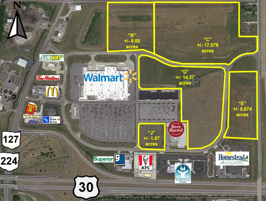 Towne Center Blvd, Van Wert, OH à vendre Photo principale– Image 1 sur 2
