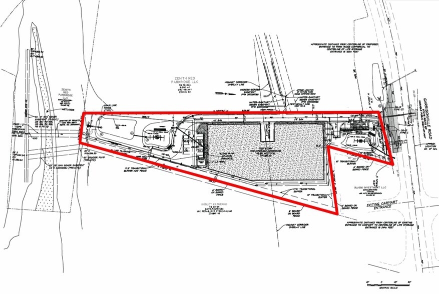 719 Garrisonville Rd, Stafford, VA à vendre - Plan de site – Image 3 sur 4