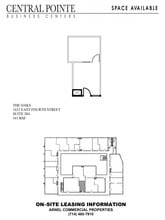 1633 E 4th St, Santa Ana, CA à louer Plan d’étage– Image 1 sur 1