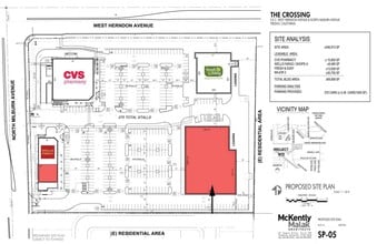 6800 N Milburn Ave, Fresno, CA à louer Plan de site– Image 1 sur 1