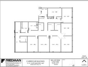 31731 Northwestern Hwy, Farmington Hills, MI à louer Plan d’étage– Image 1 sur 3