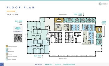 1700 N Moore St, Arlington, VA à louer Plan d’étage– Image 1 sur 1