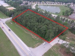 +/- 1.67 ac on FM 3083 Rd, Conroe, TX - VUE AÉRIENNE  vue de carte