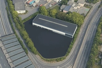 Villeneuve-la-Garenne - VUE AÉRIENNE vue de carte