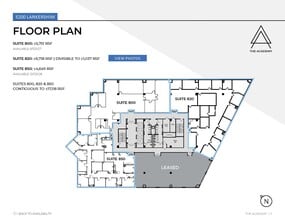 5200 Lankershim Blvd, North Hollywood, CA à louer Plan d’étage– Image 1 sur 1