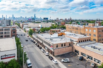 2214 N Elston Ave, Chicago, IL - Vue aérienne vue de carte