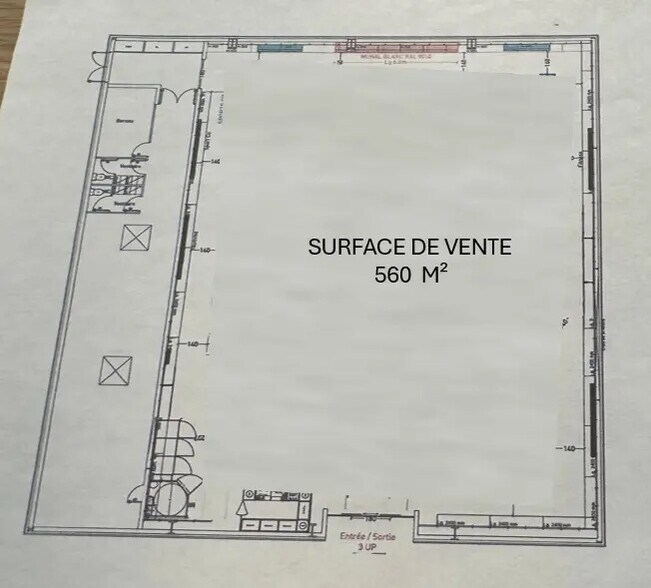 Local commercial dans Luxeuil-les-Bains à vendre - Plan d’étage – Image 2 sur 2