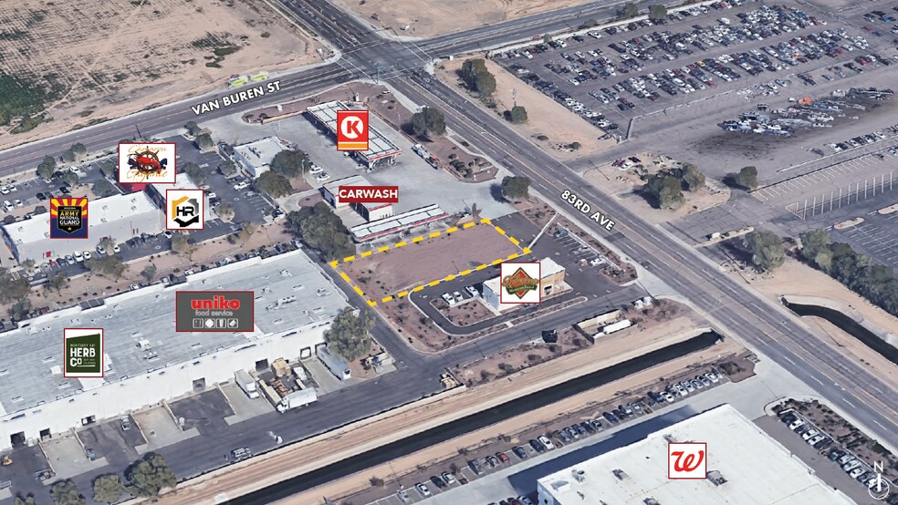 220 N 83rd Ave, Tolleson, AZ à louer - Aérien – Image 2 sur 5
