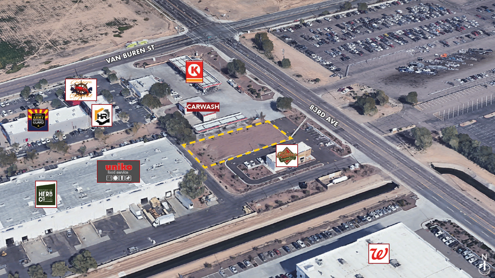 220 N 83rd Ave, Tolleson, AZ à louer - Aérien – Image 1 sur 5