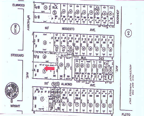 318 McHenry Ave, Modesto, CA à vendre - Plan cadastral – Image 2 sur 8