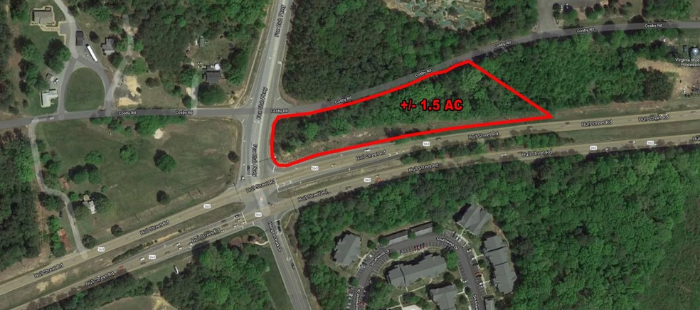 15516 Hull Street Rd, Chesterfield, VA à vendre - Aérien – Image 2 sur 2