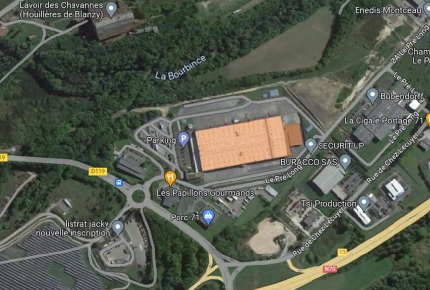 Bureau dans Montceau-les-Mines à louer - Photo de l’immeuble – Image 2 sur 2