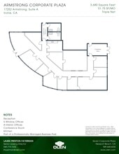 17252 Armstrong Ave, Irvine, CA à louer Plan d’étage– Image 1 sur 1