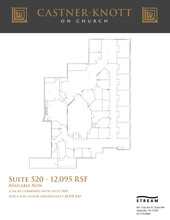 618 Church St, Nashville, TN à louer Plan d’étage– Image 1 sur 1