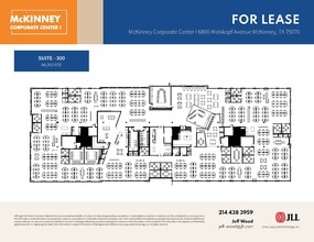 6800 Weiskopf Ave, McKinney, TX à louer Plan d’étage– Image 1 sur 1