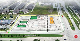 Plus de détails pour NWQ of Trinity Falls Pkwy & Olympic Crossing, McKinney, TX - Local commercial à louer
