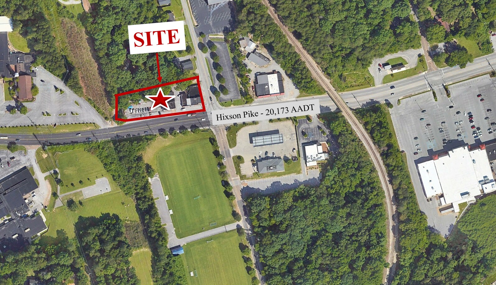 3405 Hixson Pike, Chattanooga, TN à louer Aérien– Image 1 sur 3