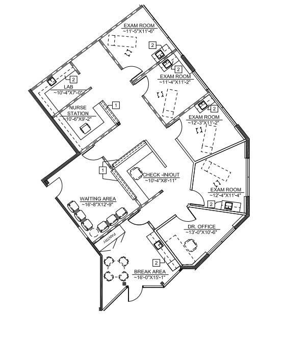 6183 Paseo del Norte, Carlsbad, CA à louer Plan d’étage– Image 1 sur 2