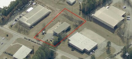 351 Gees Mill Business Pky N, Conyers, GA - Vue aérienne vue de carte
