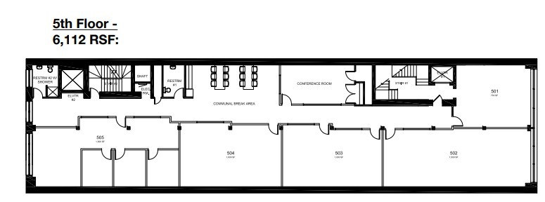 1132 S Wabash Ave, Chicago, IL à louer Plan d’étage– Image 1 sur 1