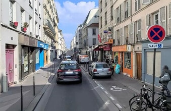 Paris - VUE AÉRIENNE  vue de carte