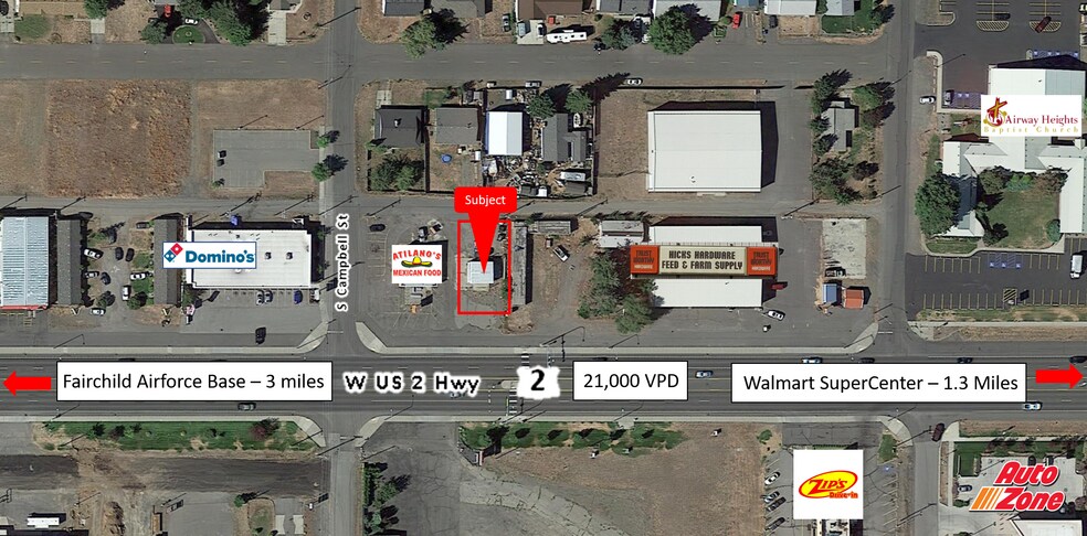 12518 W Us-2 Hwy, Spokane, WA à louer - Photo de l’immeuble – Image 2 sur 4