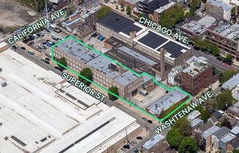 2734 W Superior St, Chicago, IL - VUE AÉRIENNE  vue de carte