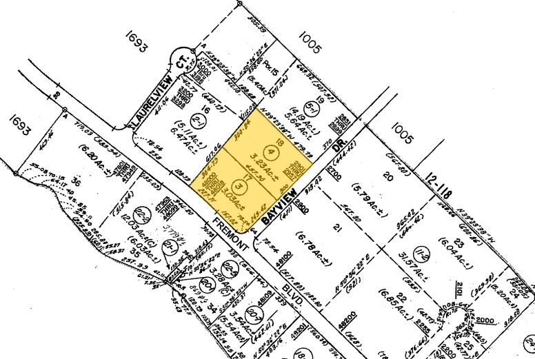 2917 Bayview Dr, Fremont, CA à louer - Plan cadastral – Image 2 sur 3