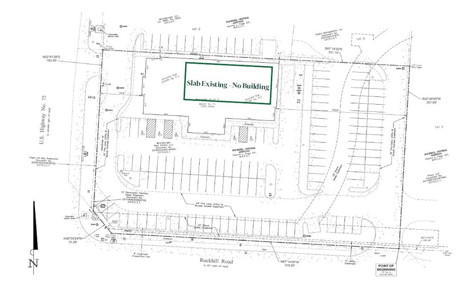 475 S Central Expy, McKinney, TX à louer - Plan de site – Image 2 sur 2