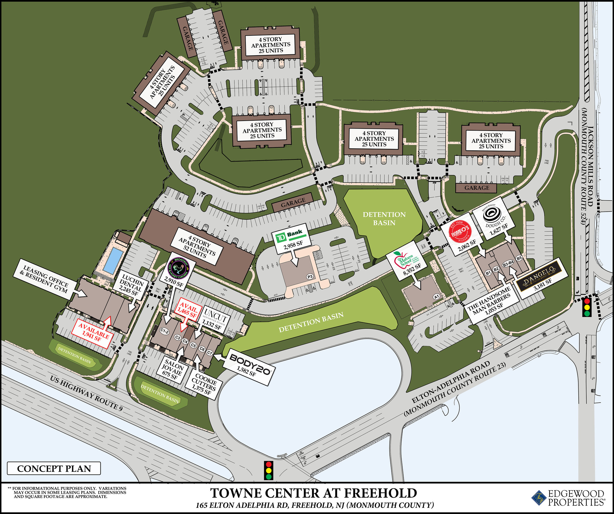 3300 US Highway 9, Freehold, NJ à louer Plan de site– Image 1 sur 1
