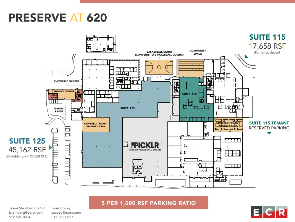 8201 N FM 620, Austin, TX à louer Plan d’étage– Image 1 sur 1