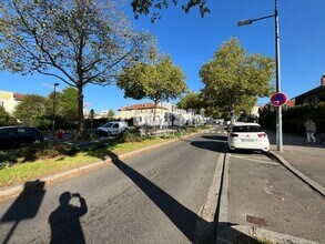 Vénissieux - Vue aérienne vue de carte