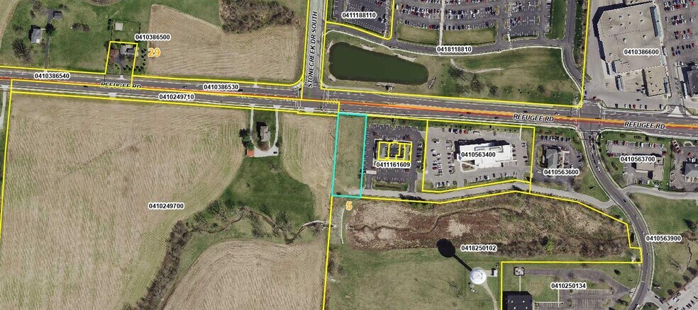 1033 Refugee Rd, Pickerington, OH à vendre - Aérien – Image 2 sur 8