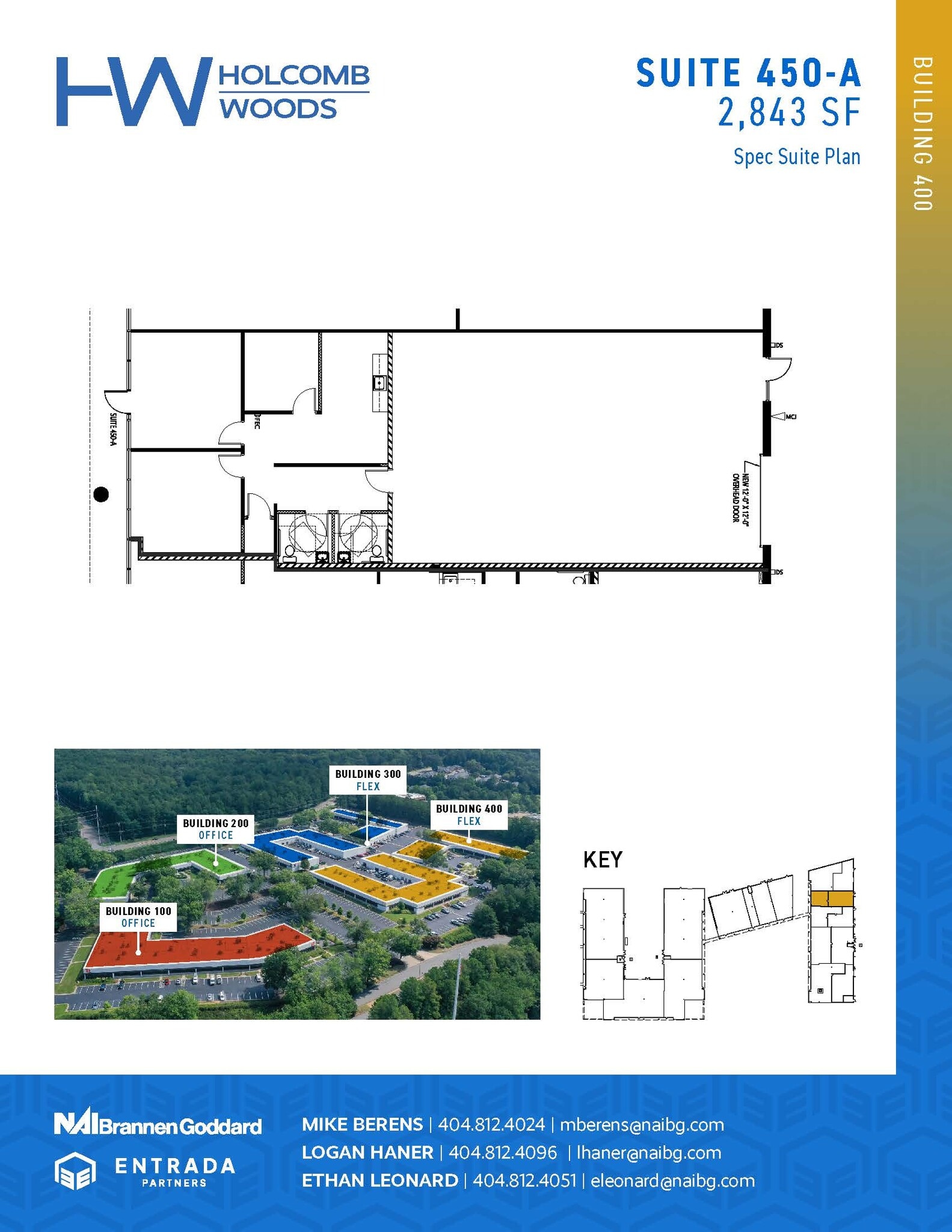 1000 Holcomb Woods Pky, Roswell, GA à louer Plan d’étage– Image 1 sur 4
