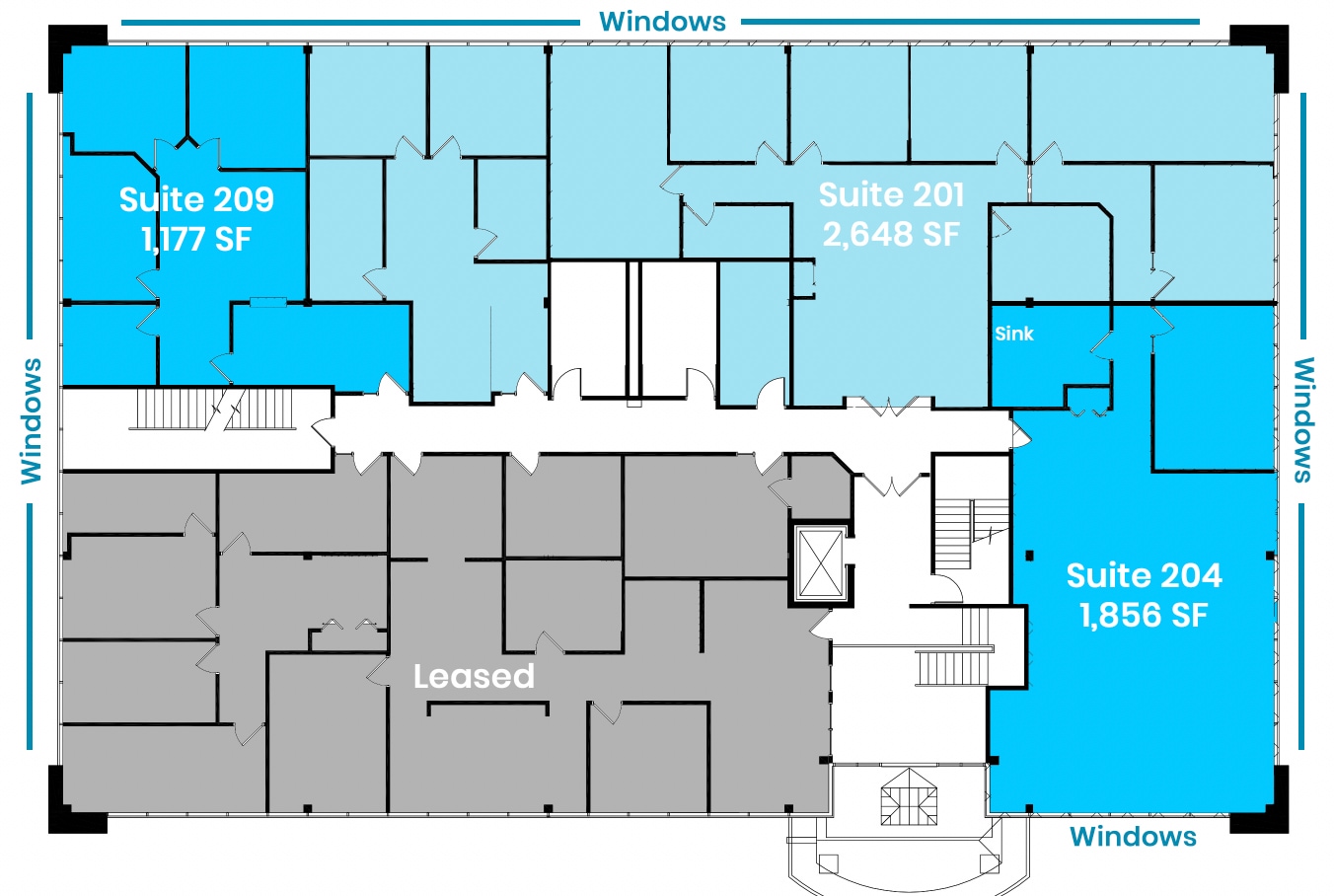 2780 Snelling Ave N, Roseville, MN à louer Plan d’étage– Image 1 sur 1