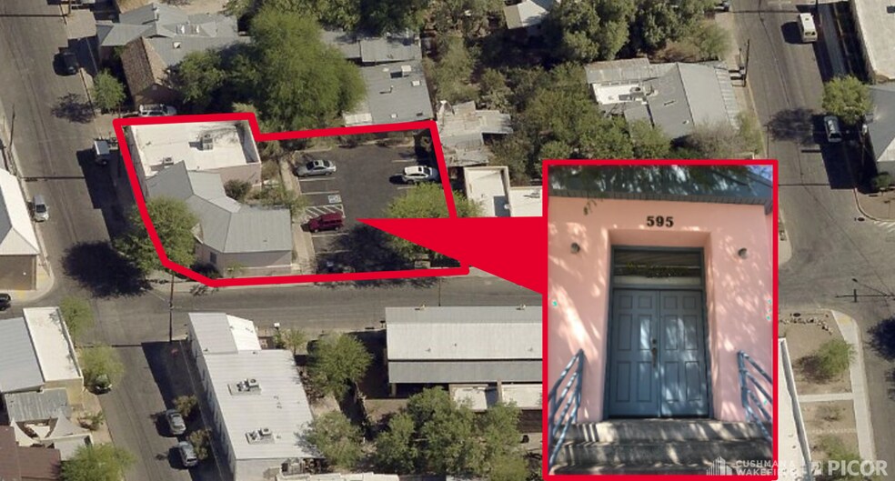 595 S Meyer Ave, Tucson, AZ à louer - Photo de l’immeuble – Image 1 sur 11