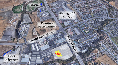 4115 Broad St, San Luis Obispo, CA - VUE AÉRIENNE  vue de carte