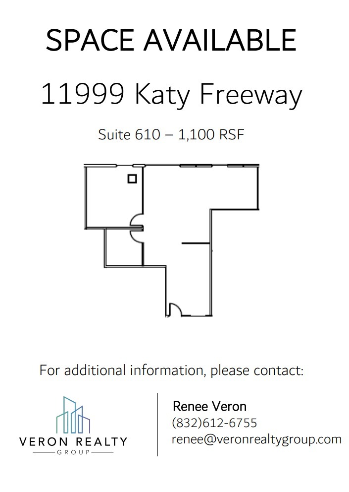 11999 Katy Fwy, Houston, TX à louer Plan d’étage– Image 1 sur 1