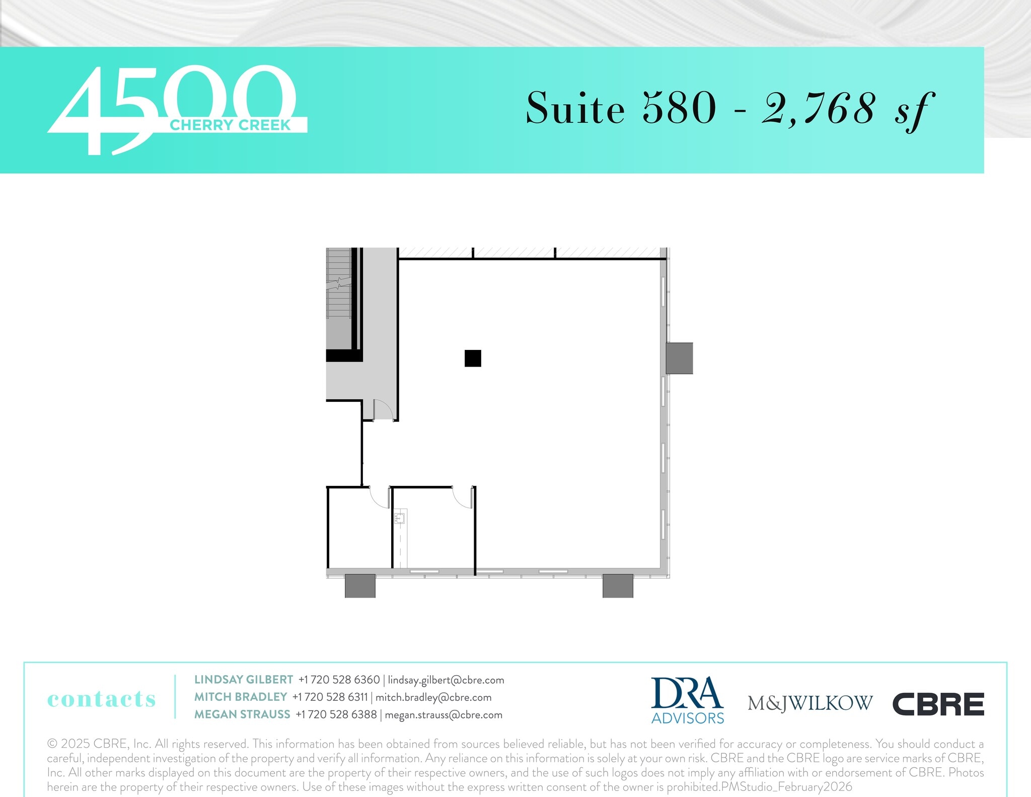 4500 S Cherry Creek Dr, Denver, CO à louer Plan de site– Image 1 sur 1